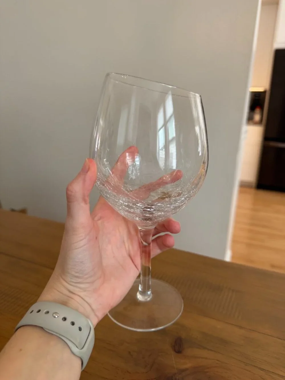 Pier 1 Wine Glasses - Set of 6 (3 red & 3 white)